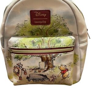 Loungefly Disney Winnie The Pooh Sketch Mini Backpack- NWOT